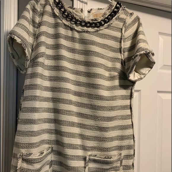 Mk striped dress/tunic with chain details - Picture 2 of 2